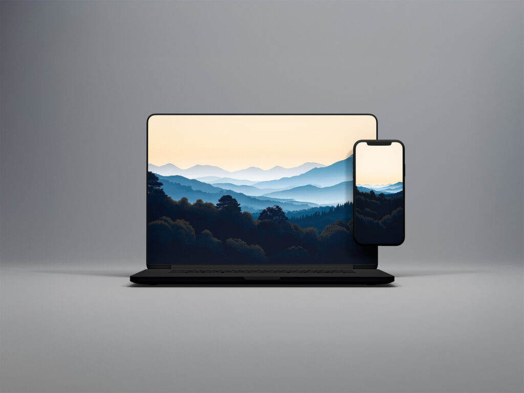 Wallpapers Free Downloads Layered Mountains