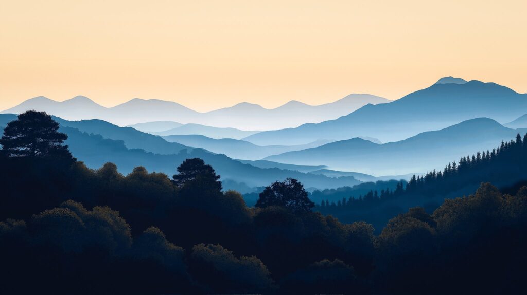 Wallpapers Free Downloads Layered Mountains PC