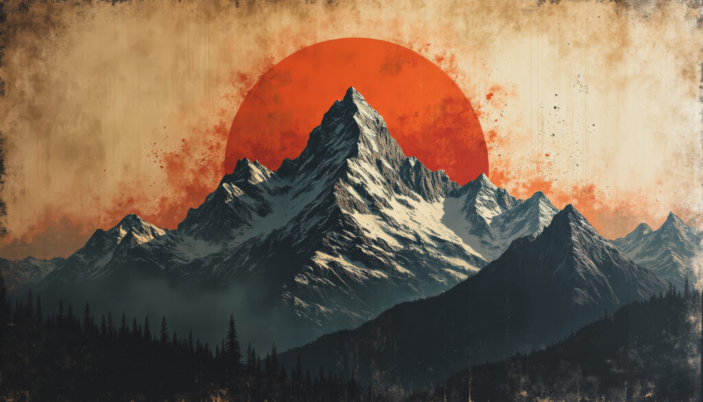 Wallpapers Free Downloads Painted Peaks for PC